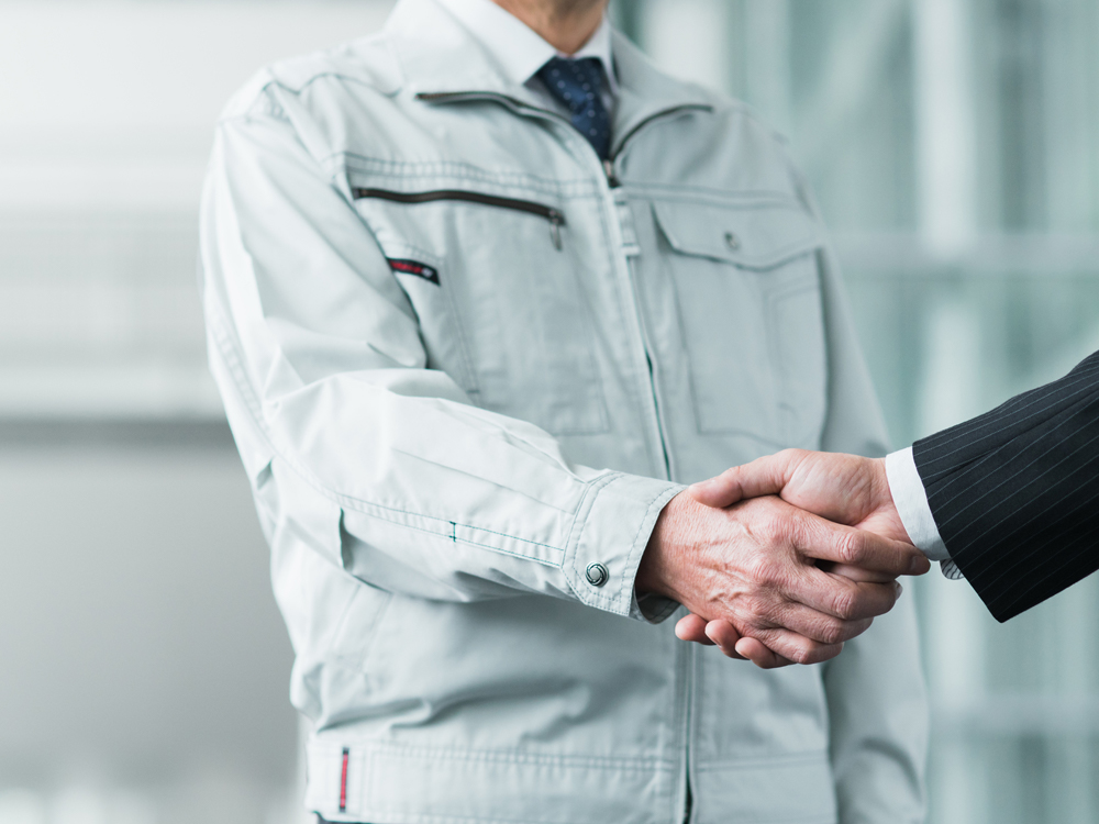 画像：共に成長していける協力会社様<br>ご連絡をお待ちしております。