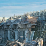 サムネイル：解体養生足場工事