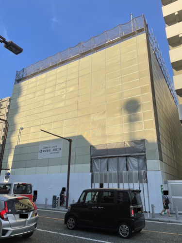 画像：神奈川県大和市解体工事