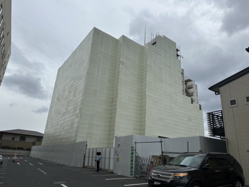 画像：東京都文京区病院解体工事