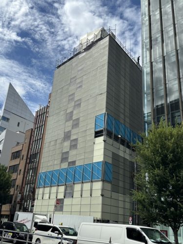 画像：東京都新宿区解体工事